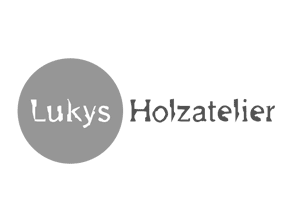 Logo der Kunstschreinerei Lukys Holzatelier, 2015