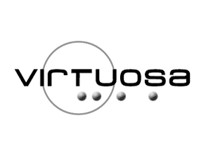 Logo der Jukebox Software virtuosa, 2001